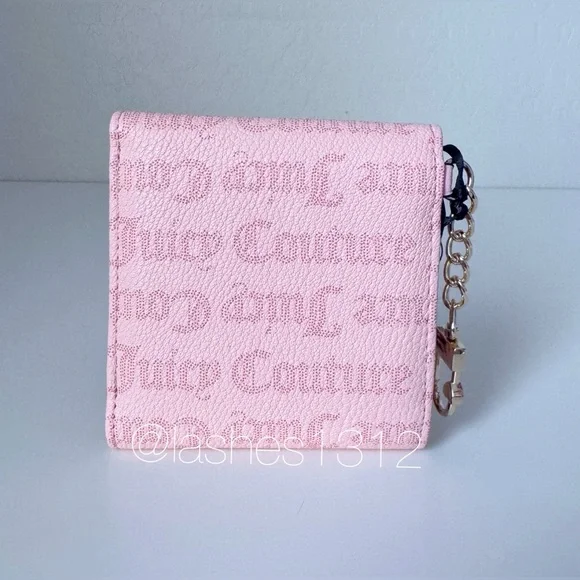 JUICY COUTURE Bag East Side West Side Satchel & Wallet Set - Pink Macaroon - Picture 9 of 12